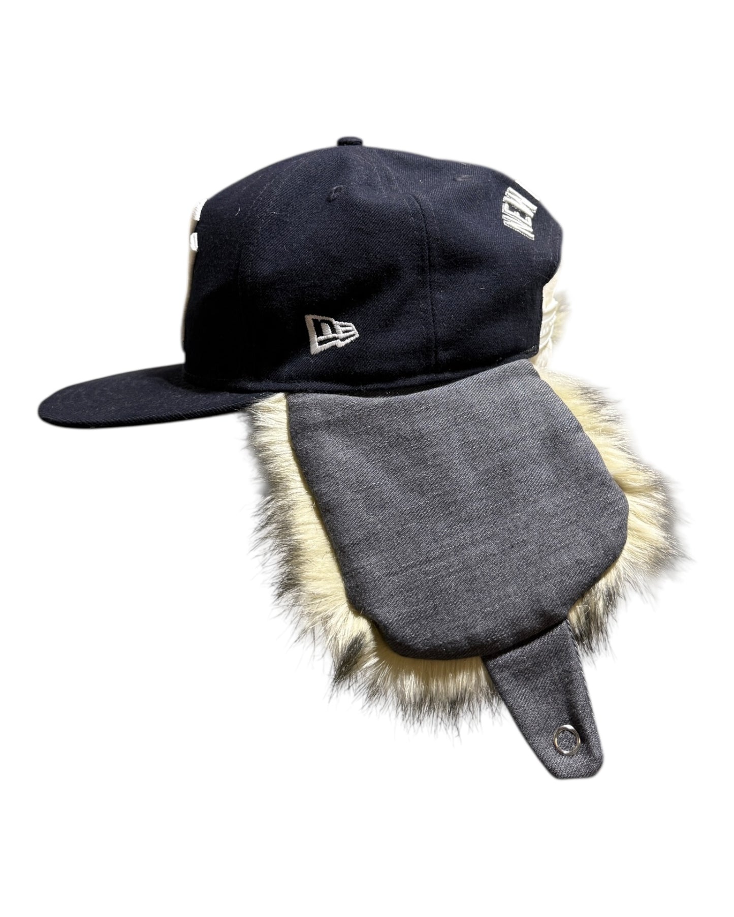 Reworked New York Yankees Trapper Hat
