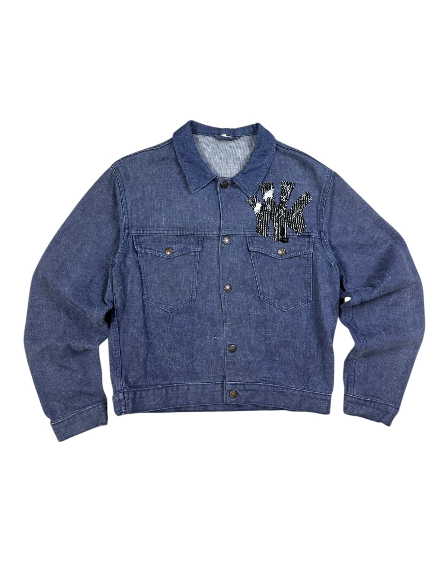 Reworked ‘New York’ Denim Jacket