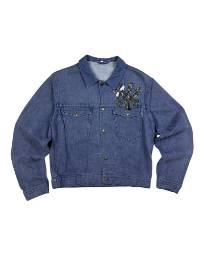 Reworked ‘New York’ Denim Jacket