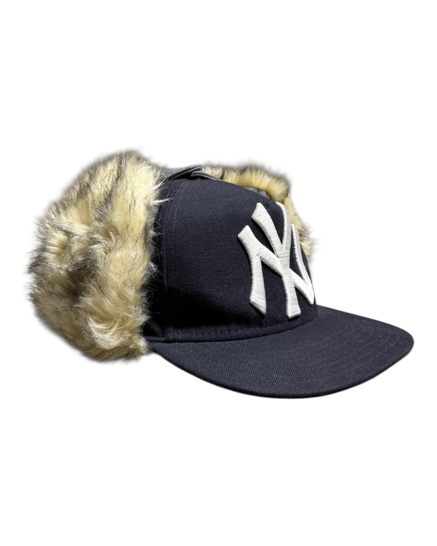 Reworked New York Yankees Trapper Hat