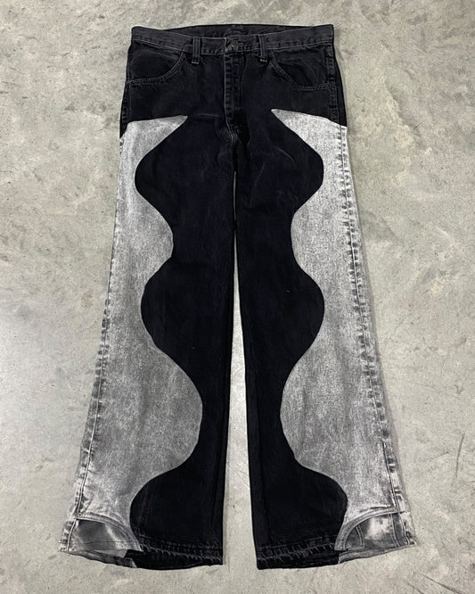 Reworked Wavy Denim (34x31)