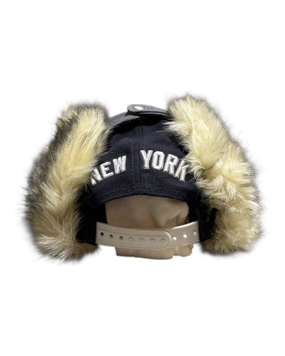 Reworked New York Yankees Trapper Hat