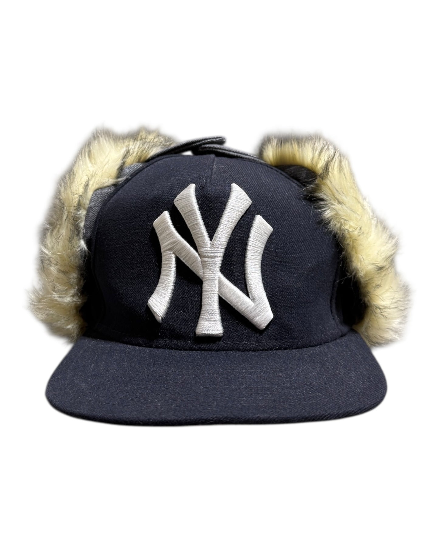 Reworked New York Yankees Trapper Hat