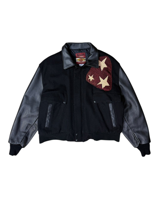 Reworked Mickey Mouse Star Varsity Jacket