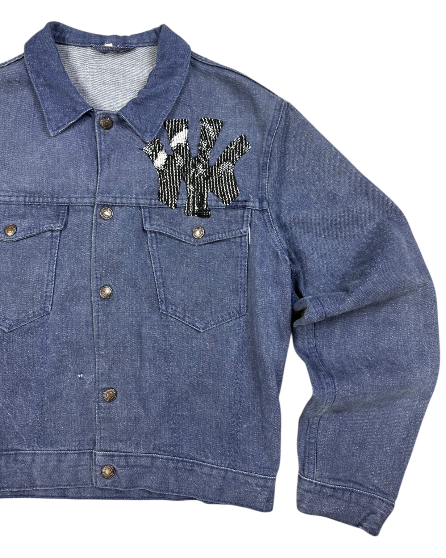 Reworked ‘New York’ Denim Jacket