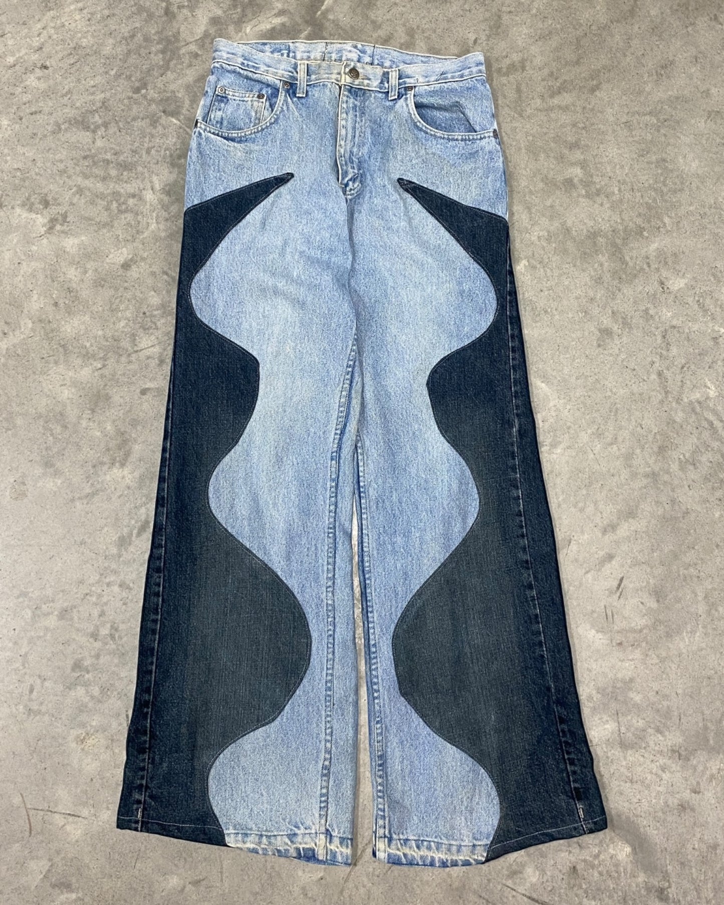 Reworked Wavy Denim (30x34)